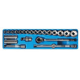 Set of 10-32 mm sockets 23 units D1/2 Signet